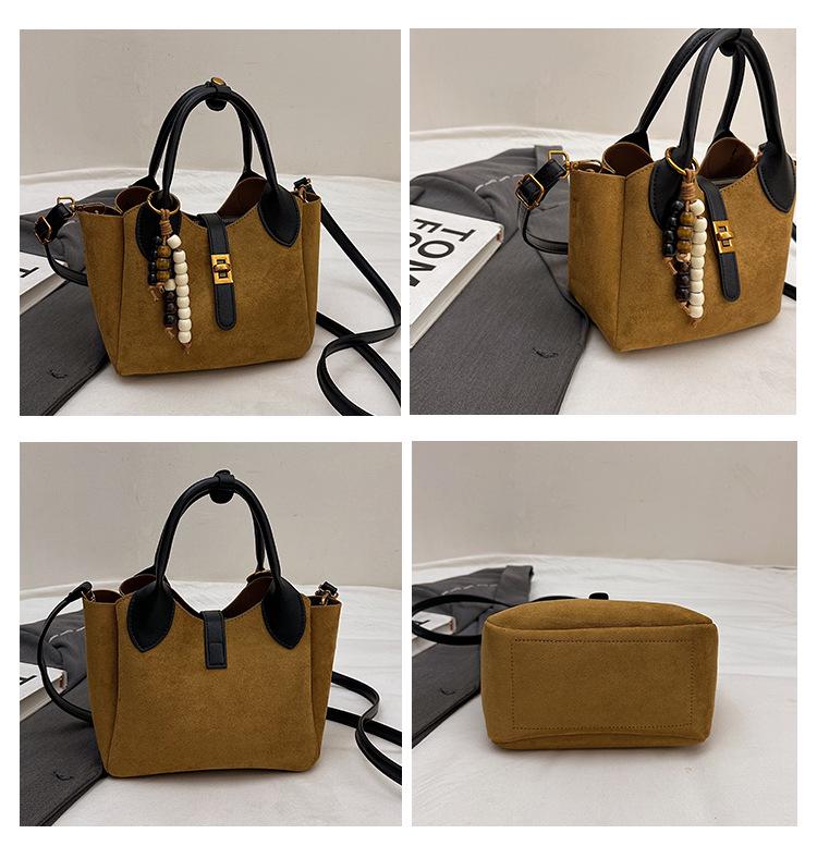 Korean-Style Women's Large Capacity Crossbody Tote Bag, Unique Design 2025