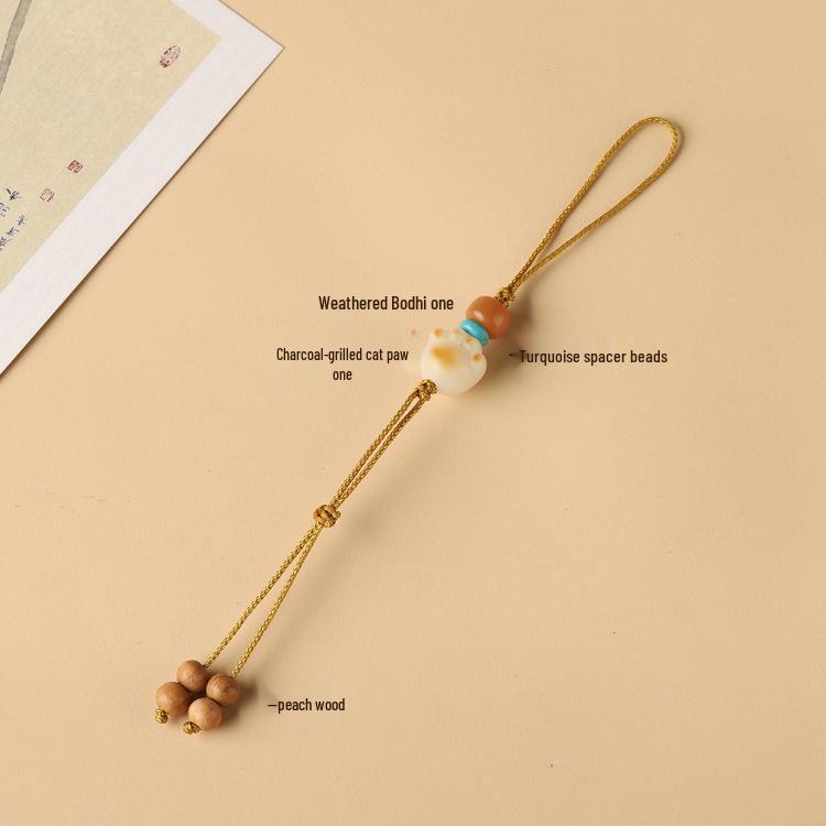 Adjustable Woven Gourd Phone Lanyard & Bag Chain - DIY Rope Accessory