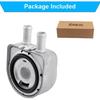 JDMON Náhradní chladič motorového oleje pro Kia Optima, Sorento, Sportage Hyundai Genesis Coupe, Santa Fe, Sonata Kompatibilní s 26410-2G000,