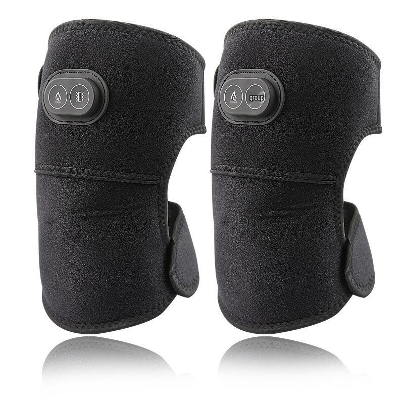 Dual-Use USB Rechargeable Hot Compress and Vibration Massager for Shoulder and Knee