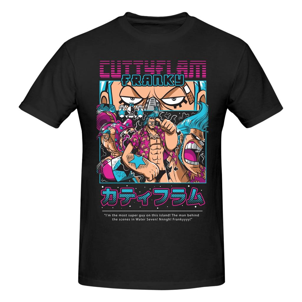 One Piece T Shirts Unisex Short Sleeve Luffy Tshirt Streetwear Casual Graphic Tee Tops 100 Cotton  Loose Oversized Clothes