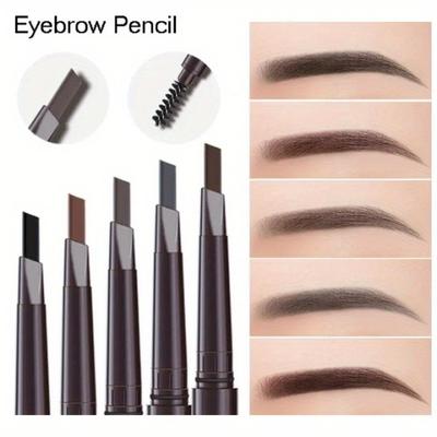 2 In 1 Eyebrow Pencil Professional Cosmetics Makeup For Women Waterproof Eyebrow Tattoo Brush Long Lasting Eyebrow Pen