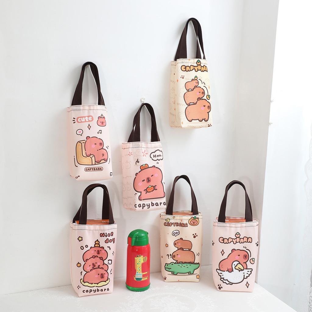 Capybara Travel Canvas Bag With Multipurpose Design For Outdoors Storage And