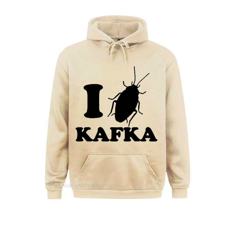 

KAFKA Letter Printed Harajuku Hoodies Mens Long Sleeve Cotton Slim Pullovers Harajuku Hoodies Male Sprotwear TEE 3XL