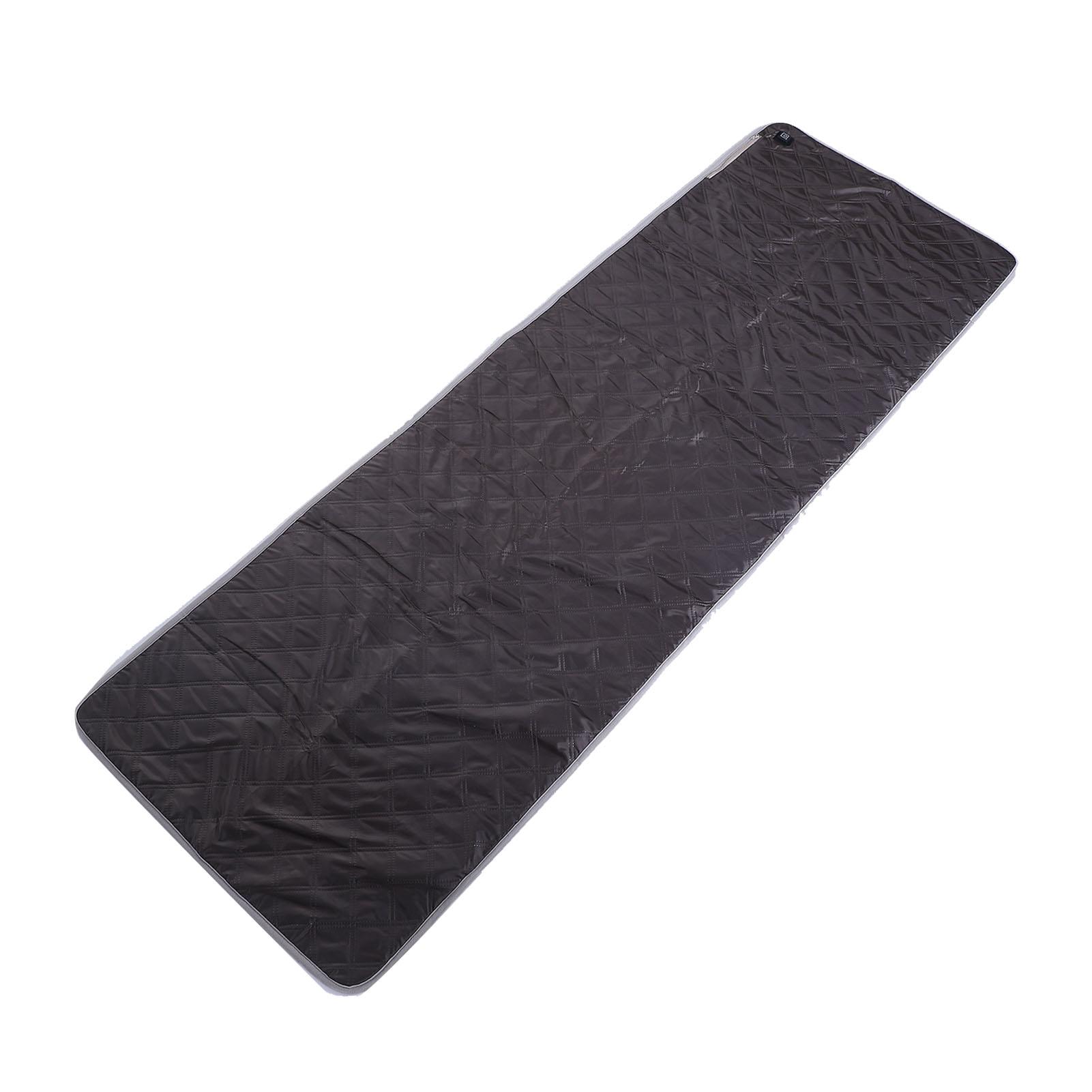 

Нагреваемый коврик для спального мешка 3 уровня регулировки температуры 4 зоны нагрева USB-нагреватель для кемпинга и походов в холодную погоду