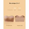 Soutien-gorge push-up sans bretelles et dos nu pour femme grande taille