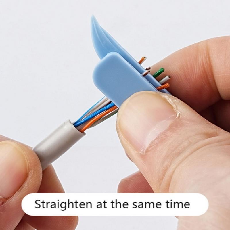 Network Cable Untwist Tool, Engineer Wire Straightener For Cat5/Cat5E/Cat6/Cat7 Wires Pair Separator Tools Quickly & Easily Untw