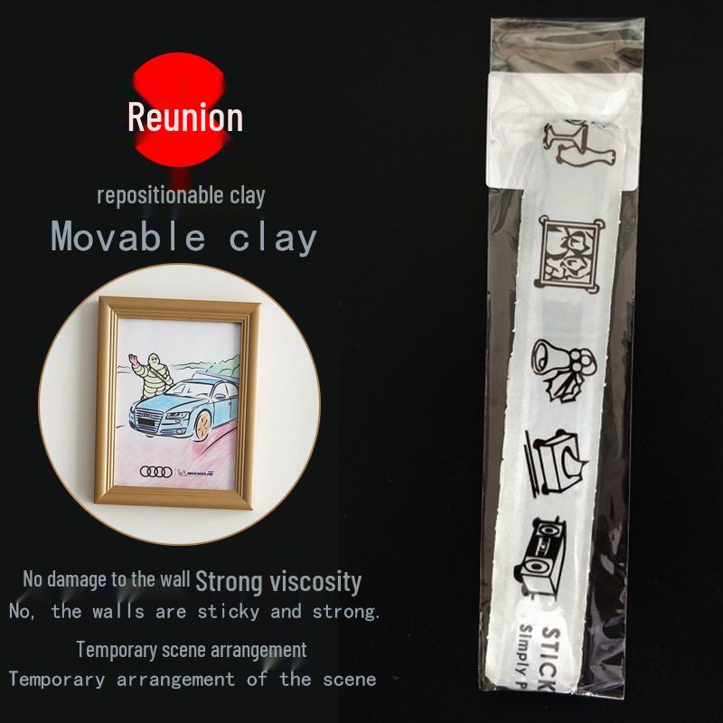 

Nail Art Photo Positioning Bracelet Clay - Non-Marking White Jewelry Fixing Clay