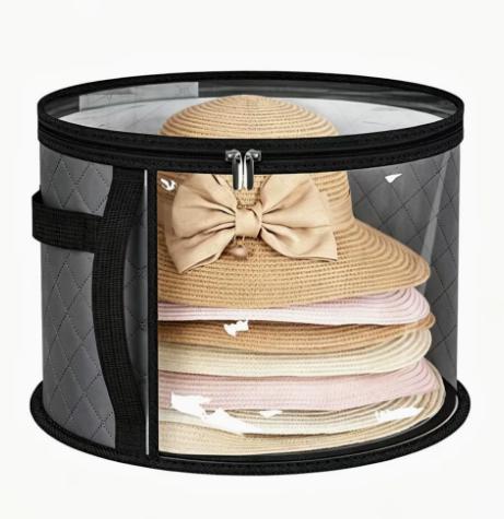 Hat Storage for Closet, Entryway, or Bedroom - Holds Caps and Visors