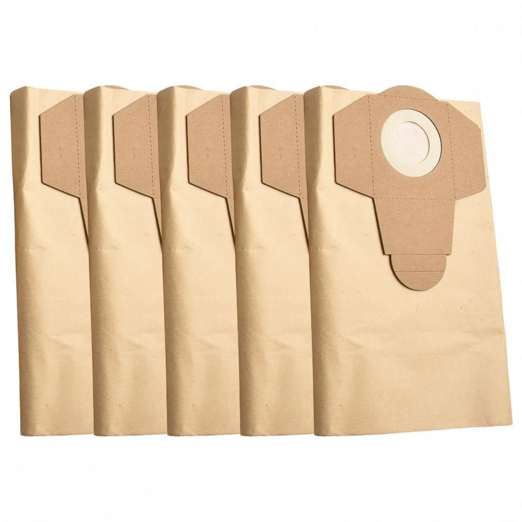 5PC 20L For Einhell Wet And Dry Vacuum Bags (Pack Of 5) For BT-VC 1250S