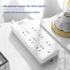 Deli 6-Outlet USB Power Strip with 3m Extension Cord