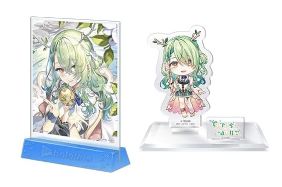

Celes Fauna Ichiban Kuji Hololive vol.5 Mini Art Board Award & Kyun Chara Award Acrylic Stand Set of 2