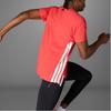 Adidas Adizero Running Tee Logo Round Neck Slim Fit Short Sleeve T-Shirt Men Tops Red IX8987