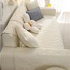 Washed Cotton Sofa Cushion Solid Color Home Decoration Pure Cotton Seat Cover All Season Universal Sofa Cover Set Sofa Towel