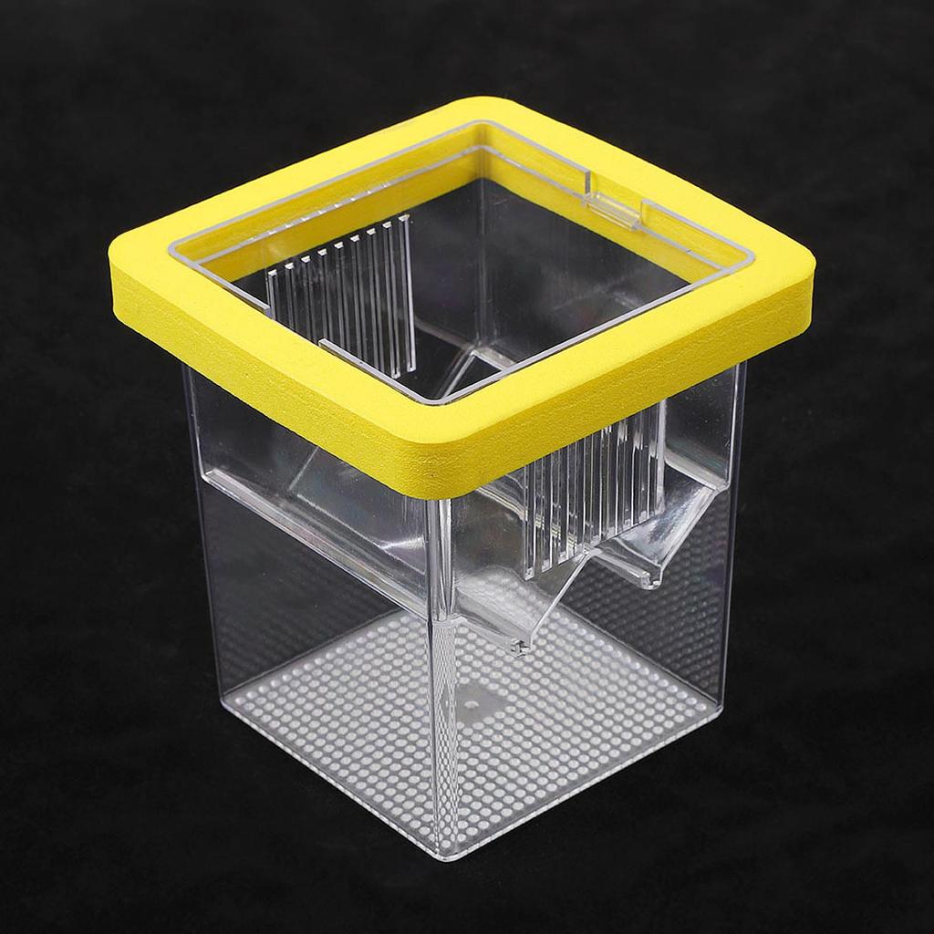 Floating Fish Breeding Isolation Box  Fish Tank Hatching Incubator Aquarium Breeder Feeder Aquarium Hatchery Accessory