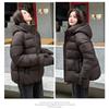 TIFICY Women's Fashion Casual Fall Winter Solid Color Print Long Sleeve Jackets & Coats Down Coats