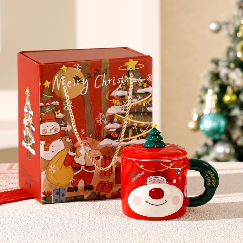 WA Christmas Ceramic Mug with Lid