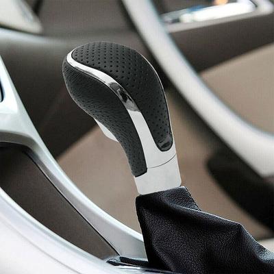 PU-läder för Opel/Vauxhall Astra J Insignia Meriva Mokka Automatisk bilinredning Växelspaksväxelspaksratt Växlingshandtag