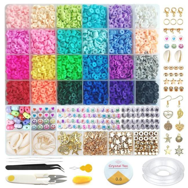 6000 Pieces Of Clay Beads, Soft Pottery Pieces, Soft Pottery Beads, Handmade Jewelry, Bracelets, Diy Accessories, Women