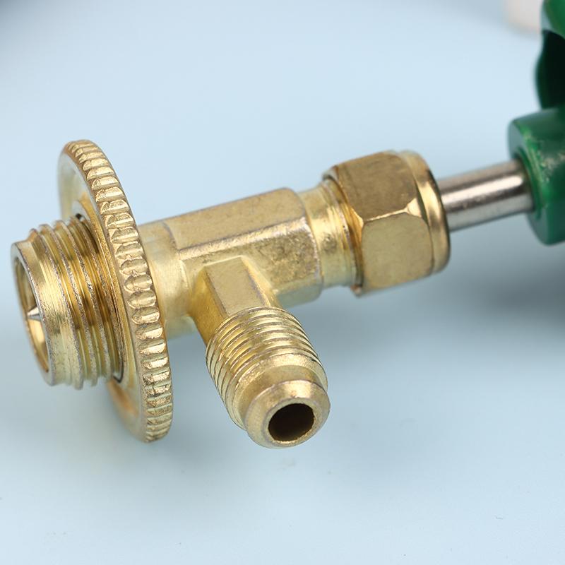 1Pc Low Pressure Dispensing Valve Bottle Opener 1/4 Sae Connector Mayitr Refrigerant Bottle Can Tap For R22 Gas