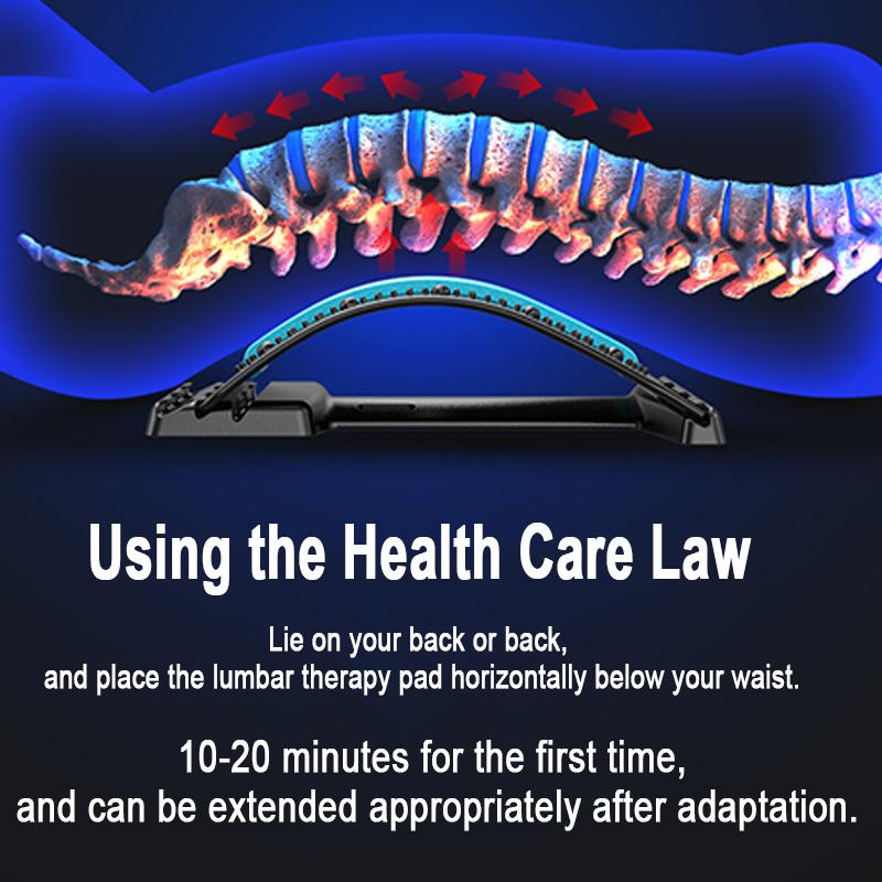 Durable And Safe Lumbar Stretcher Device For Lower Back Pain Lower Device For Back Opening Yoga Spine Correction Pillow For Back Chiropracticybam