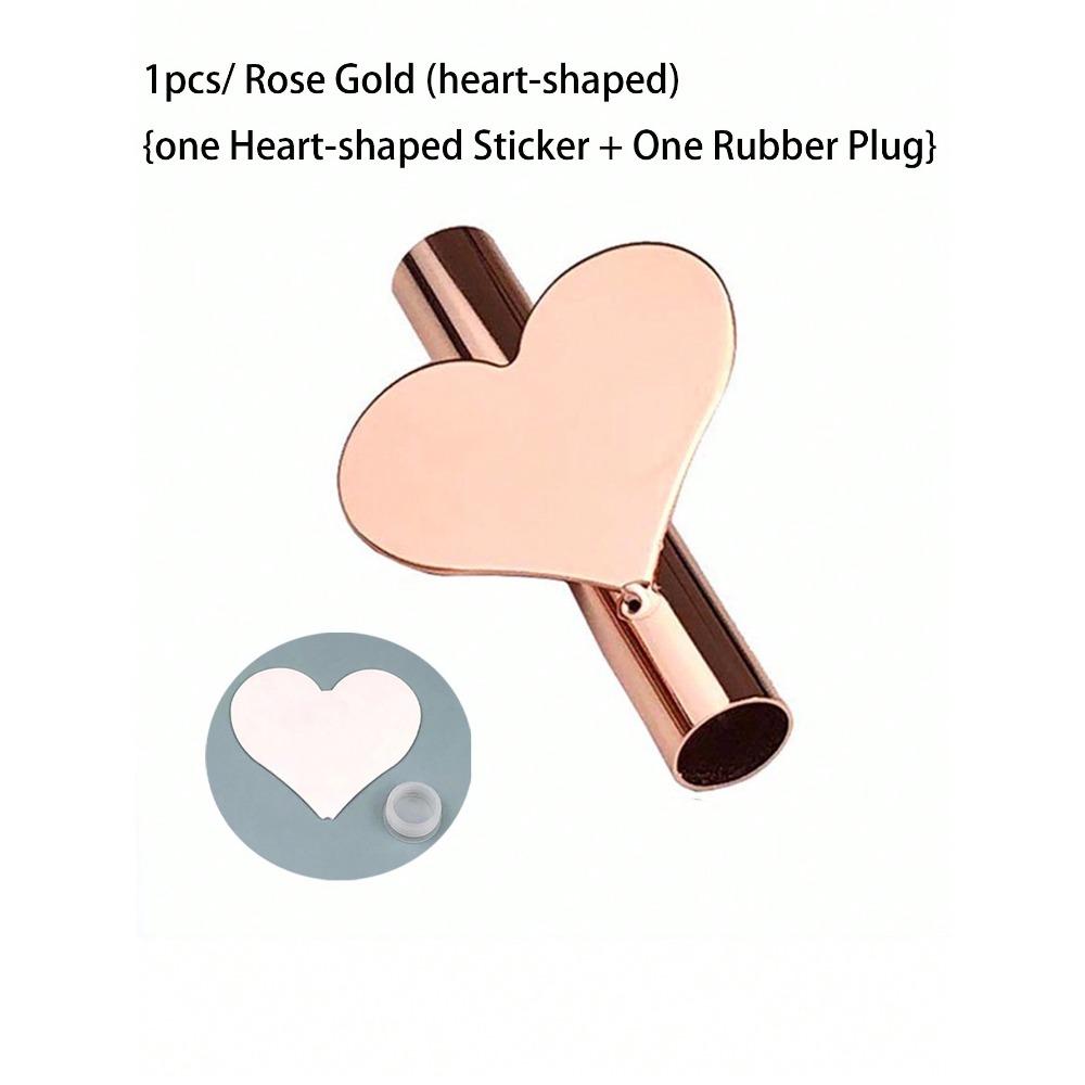 1pc Creative Wall Flower Vase - Comes With Adhesive, Round Sticker Paper + Rubber Plug, Easy DIY Decoration For Living Room, Bedroom, Bathroom