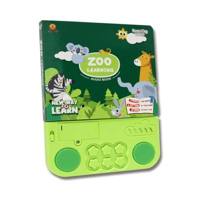 Kids Electronic Audio Books with Melody & Lights Drum Sounds Animals Cognitive Books Interactive Pre-school Educational Toys