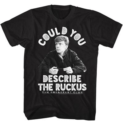 Breakfast Club Ruckus Black Unisex T-shirt