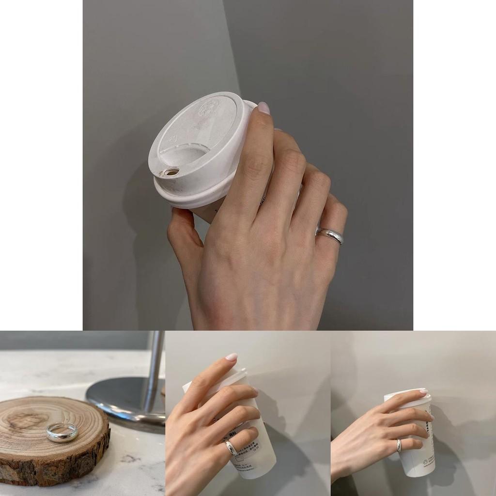 Trendy Korean Style Geometric Open Adjustable Ring Fashion For Women In Summer 2023