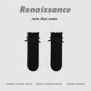Renaissance Mesh Bow Mid-Calf Socks for Girls - Breathable, Summer Style