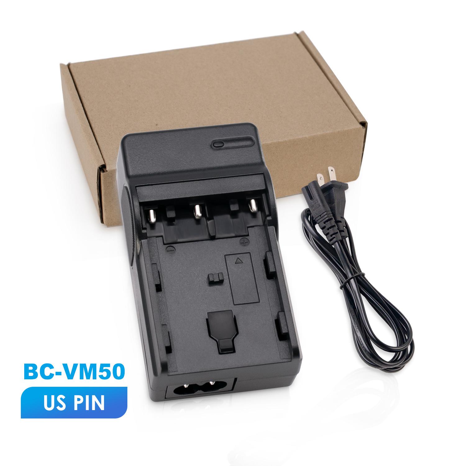 

BC-VM50 Charger for Sony FM50, FM55H, FM500H, FM30 Batteries