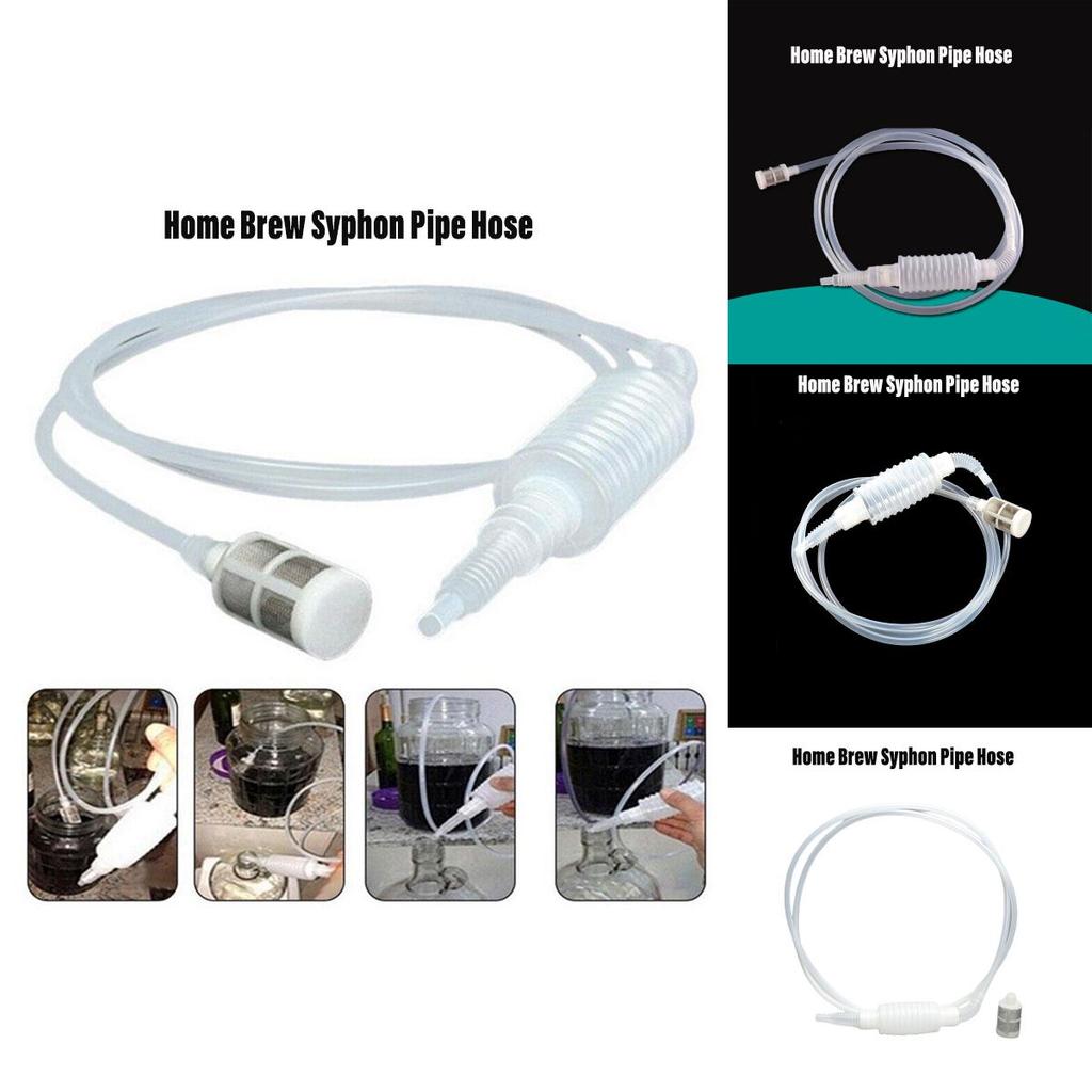 Enzyme Siphon Straw For Wine Filtering Food-grade White Hipe Material