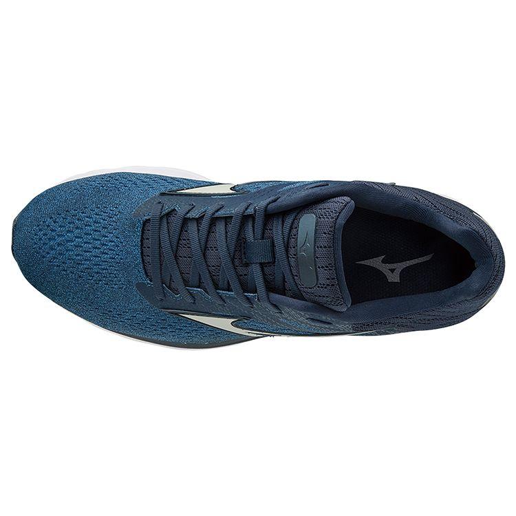 Mizuno Wave Rider 23 Low Top Durable Running Shoes Men Sneakers Blue J1GC190304