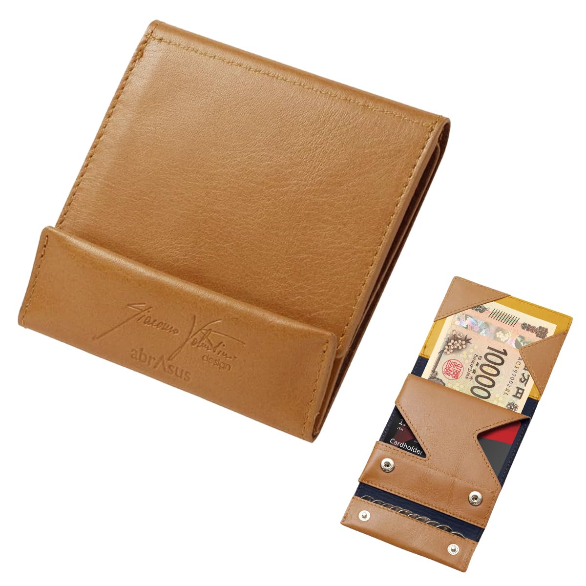 

Abrasus Тонкий кошелек Giacomo Valentini Сделано в бежевом цвете, Модель, Мужской, Япония, бежевый