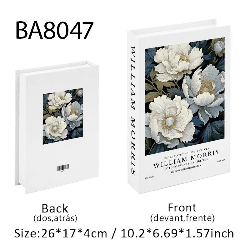 Bauhaus Decorative Books Open Luxury Fake Book Storage Box Home Decor Matisse Boho Monet Coffee Table Shelf Interior Decoration