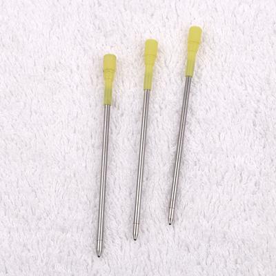 Huaqi Metal Small Coats Refill 0.07Mm/1.0Mm Metal Ballpoint Pen Refill Ballpoint Pen Refill