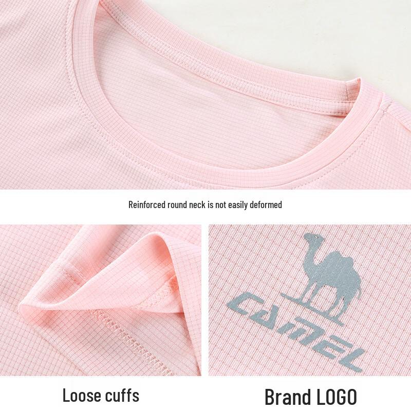 CAMEL Quick-Dry Running Sports T-Shirt