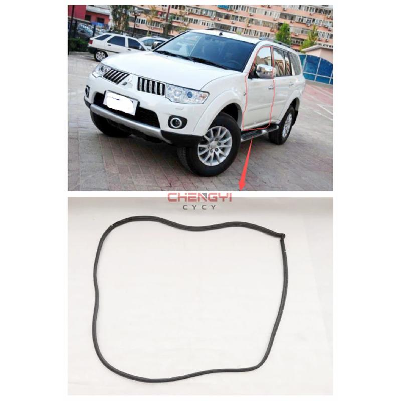 1PCS Door Rubber Seal Doorpost Rubber Strip Fit For Pajero Montero Sport KG5W KG6W KH6W 5725A329 5725A330 5755A337 5755A338