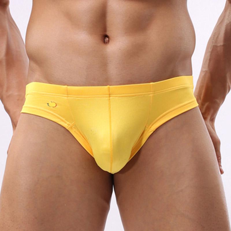 Vogue Briefs Low Waist Pouch Men Bulge Underwear G String U Convex Man's Thongs