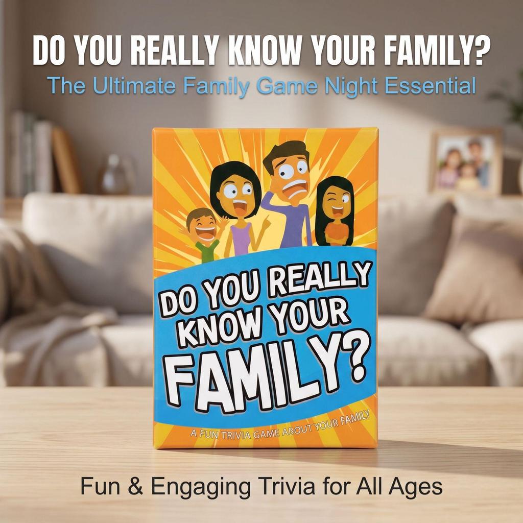 Xin Xin: Do You Really Know Your Family? - Family Gathering Game Cards