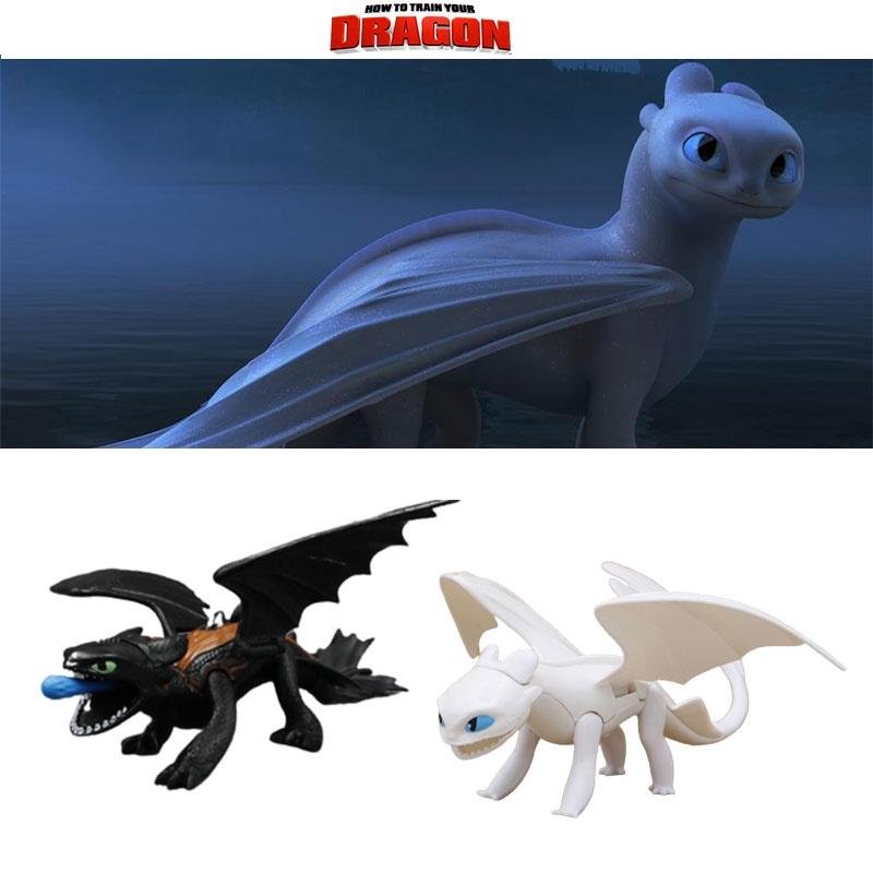 Action Night Fury Figures Movable Plastic Modelsys