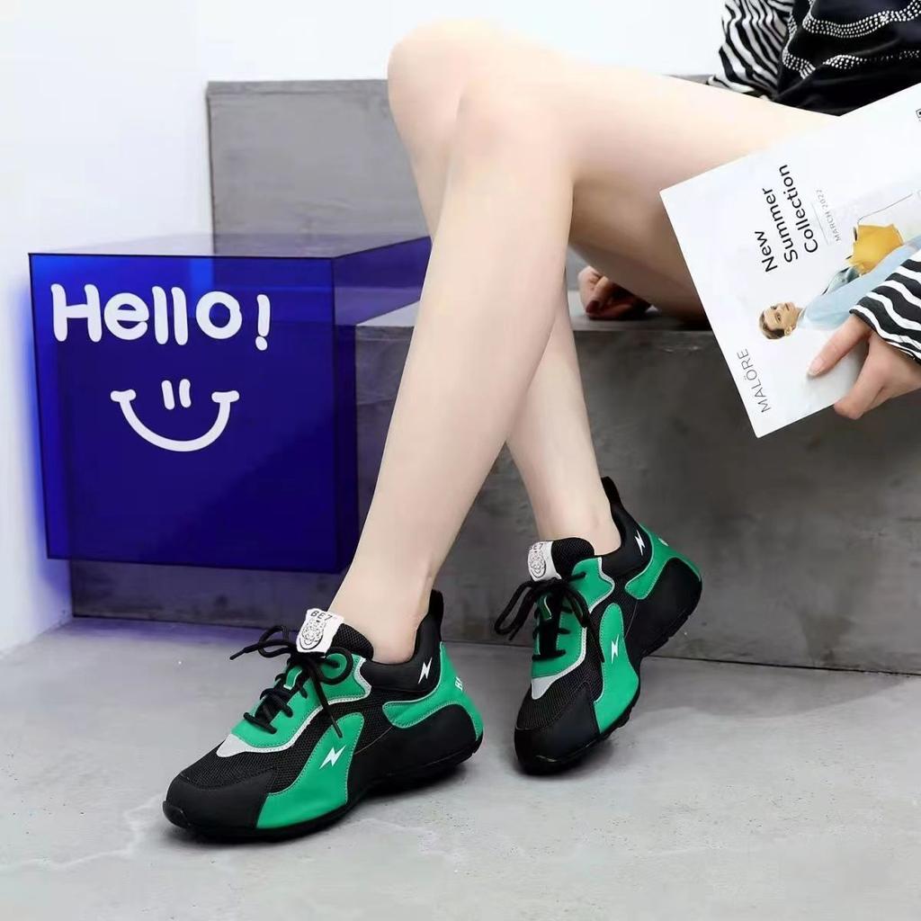 Sportssko for kvinner Pustende nettingsko Mote Allsidige Anti-skli fritidssko