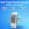 DIN-Rail Serial Port RS485 To Ethernet Converter Server Protoss MQTT PE11-H Support Modbus TCP RTU