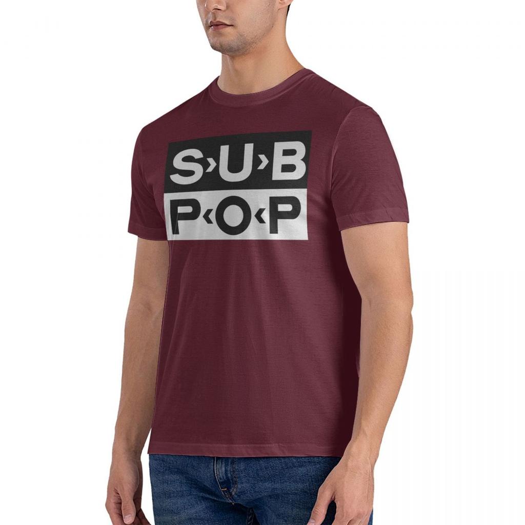 2024 Kreativní grafické SUB POP Tištěné Ležérní Volné Harajuku Unisex Tričko Pro Muže Přizpůsobitelná Anime Vzorová trička Y2K