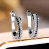 Water Drop Pearl Rhinestone Tassel Earrings