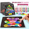 Kids' 3D Sand Art Painting Set - Bottle Shaped & DIY Glue Craft for Girls