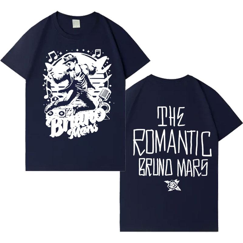 Rapper Bruno Mars Hip Hop Music Graphics Tshirts Mens Womens Casual High Quality Short Sleeve Tee Shirt Crewneck Cozy Streetwear