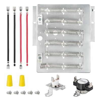 Professional 503978 Dryer Heating Element Replacement Easy Installation for 510325P Y503978 61928 61927 503404 510329