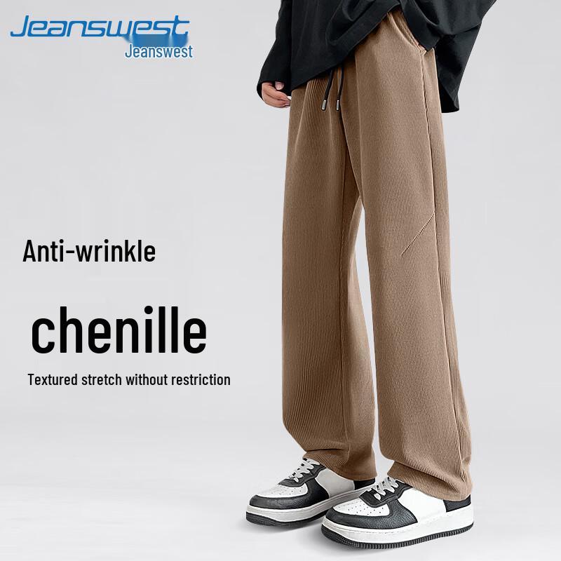 

Jeanswest Men s Chenille Loose Straight-Leg Pants 2XL