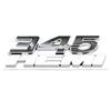 Metal 3D Letter Car Rear Trunk Badge Emblem Sticker 345 392 HEMI